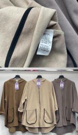 Bluzy z kapturem włoskie (uniwersalny/6szt)