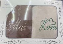 Ręczniki mąż i żona (70x140cm/6szt)