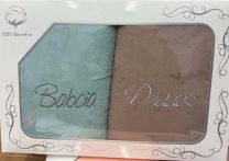 Ręczniki mąż i żona (70x140cm/6szt)