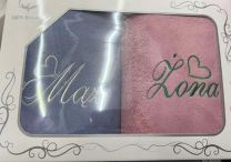 Ręczniki mąż i żona (70x140cm/6szt)