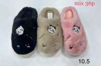 Kapcie zakryte palce damskie (36-41/36P)