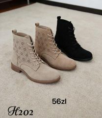 Botki na płaskim (36-41/12P)