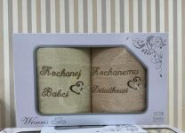 Ręczniki”Dzień Babci i Dziadka  (70x140cm/6szt)