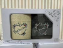 Ręczniki”Dzień Babci i Dziadka  (70x140cm/6szt)