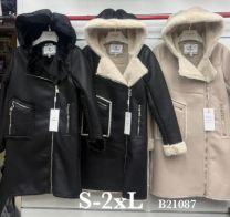 Kurtka ekoskóry damskie (S-2XL/5szt)