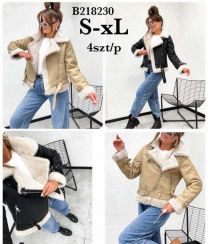 Kurtka ekoskóry damskie (S-XL/4szt)