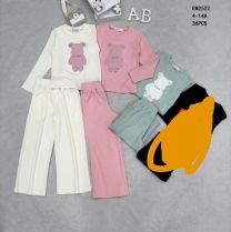 Komplet dziewczęcy (4-14LAT/18kpt)