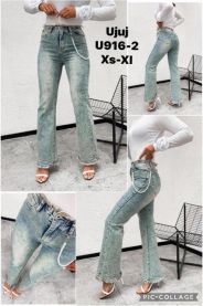Spodnie jeansowe damskie (XS-XL/10szt)