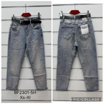 Spodnie jeansowe damskie (XS-XL/12szt)