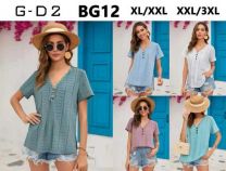 Bluzka damska (XL-3XL/12szt)