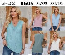 Bluzka damska (XL-3XL/12szt)