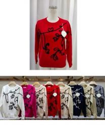 Swetry damskie (L-3XL/12szt)