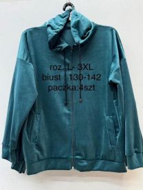 Bluzy z kapturem Polska (L-3XL/4szt)