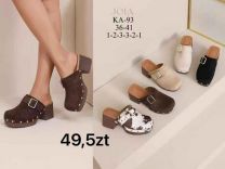 Klapki na obcasie (36-41/12P)