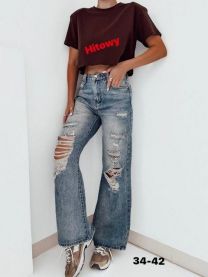 Spodnie jeansowe damskie (34-42/10szt)