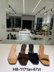 Klapki na obcasie (36-41/12P)