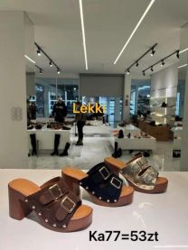 Klapki na obcasie (36-41/12P)