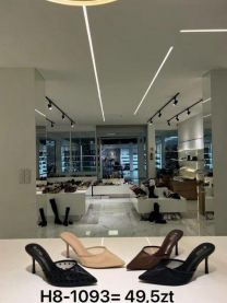 Klapki na obcasie (36-41/12P)