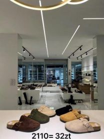 Klapki zakryte palce damskie(36-41/12P)