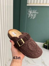 Klapki zakryte palce damskie(36-41/12P)