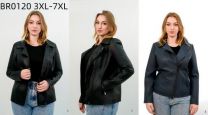 Kurtka ekoskóry damskie (3-7XL/5szt)