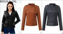 Kurtka ekoskóry damskie (S-2XL /5szt)