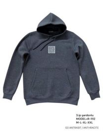 Bluzy z kapturem męskie (M-2XL/4szt)