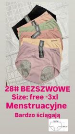 Majtki modelujące damskie (3XL/24szt)