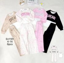 Komplet dziewczęcy (4-14LAT/24kpt)