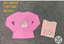 Bluzka Dziewczęca (116-146/12szt)