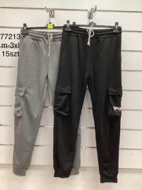 Spodnie dresowy męskie (M-3XL/15szt)