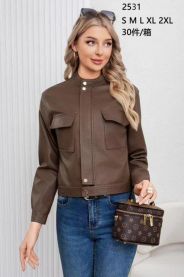 Kurtka ekoskóry damskie (S-2XL/5SZT)