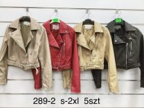 Kurtka ekoskóry damskie (S-2XL/5SZT)