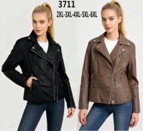 Kurtka ekoskóry damskie (2-6XL/5szt)