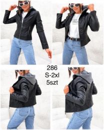 Kurtka ekoskóry damskie (S-2XL /5szt)