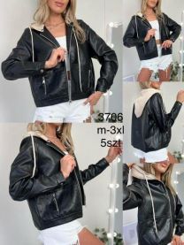 Kurtka ekoskóry damskie (M-3XL /5szt)