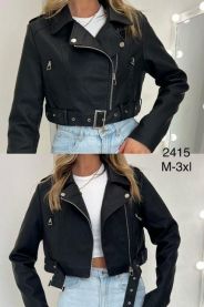 Kurtka ekoskóry damskie (M-3XL/5SZT)