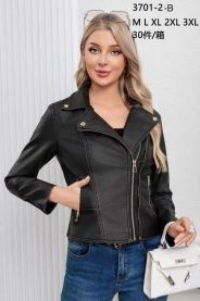 Kurtka ekoskóry damskie (M-3XL/5SZT)