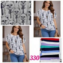 Bluzka damska (2XL-5XL/12szt)