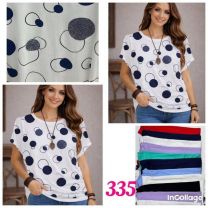 Bluzka damska (2XL-5XL/12szt)