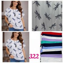 Bluzka damska (2XL-5XL/12szt)