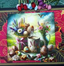 Poszewki dwustronne wielkanocne (45x45cm/12szt)