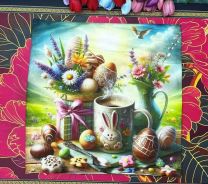 Poszewki dwustronne wielkanocne (45x45cm/12szt)