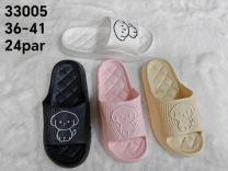 Klapki basenowe damskie (36-41/24P)