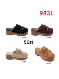 Klapki zakryte palce damskie(36-41/12P)