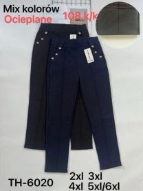 PLUS_Spodnie elastyczny (2-6XL/12szt)