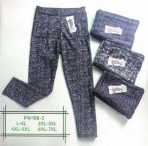 PLUS_Spodnie legginsy damskie (L-7XL/12szt)