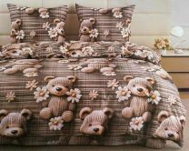 Komplet pościel 3D 3 częściowy (160x200cm/6kompletów)