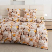 Komplet pościel 3D 3 częściowy (160x200cm/6kompletów)