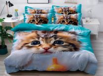 Komplet pościel 3D 4 częściowy (160x200cm/6kompletów)